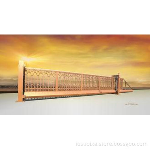 Motorized Galvanized Zinc Trackless Automated Sliding Gates